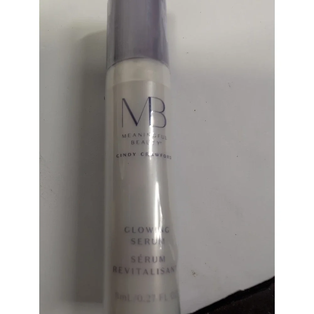 Meaningful Beauty Glowing Serum .27 oz. 8 ml Instant Glow Travel Size Sealed NEW